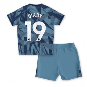 Maillot de foot Aston Villa Moussa Diaby #19 Troisième enfant 2023-24 Manches Courte (+ pantalon court)